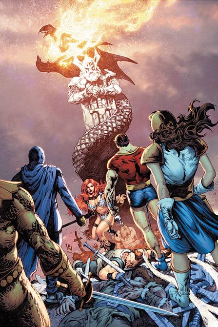 RED SONJA THE SUPERPOWERS #1 RED SONJA THE SUPERPOWERS #1