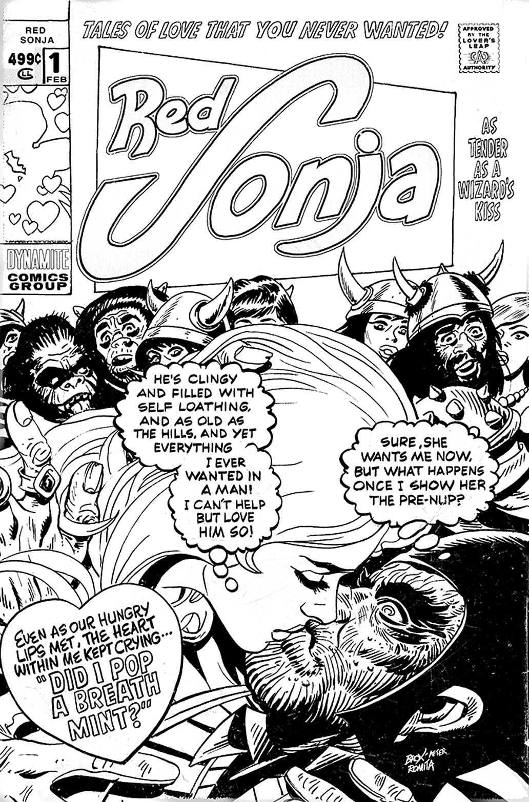 RED SONJA VALENTINES SP ONE SHOT RED SONJA VALENTINES SP ONE SHOT