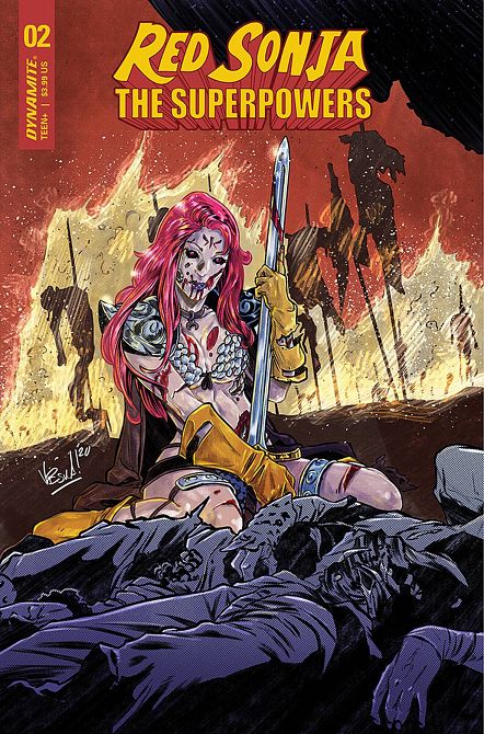 RED SONJA THE SUPERPOWERS #2 RED SONJA THE SUPERPOWERS #2
