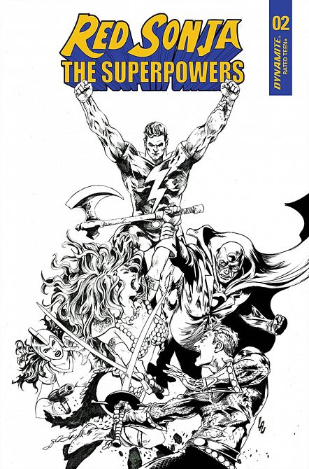 RED SONJA THE SUPERPOWERS #2 RED SONJA THE SUPERPOWERS #2