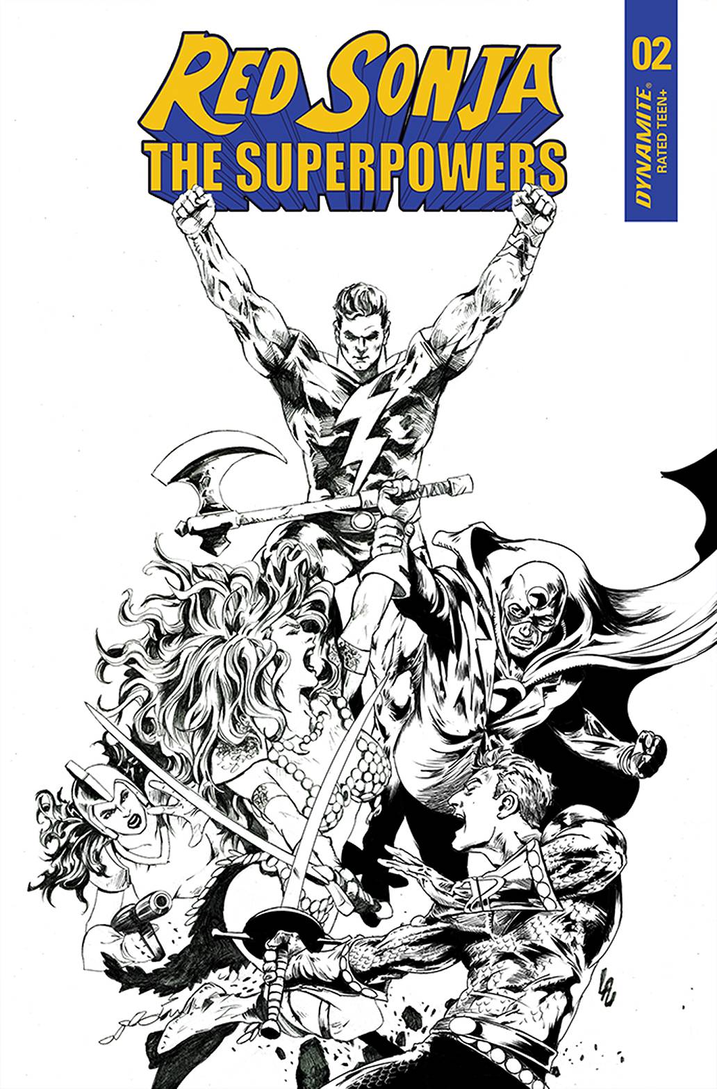 RED SONJA THE SUPERPOWERS #2 RED SONJA THE SUPERPOWERS #2