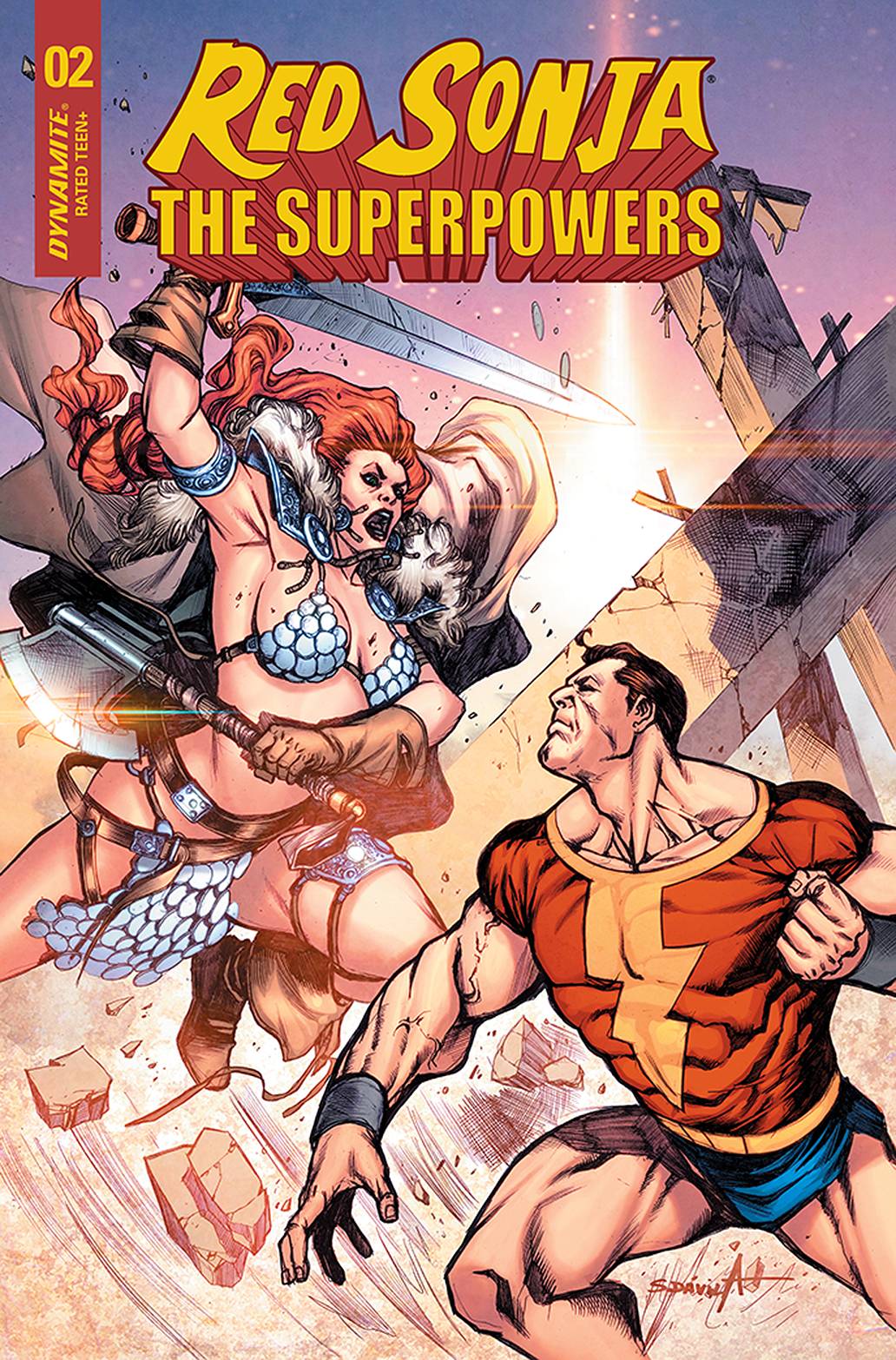 RED SONJA THE SUPERPOWERS #2 RED SONJA THE SUPERPOWERS #2