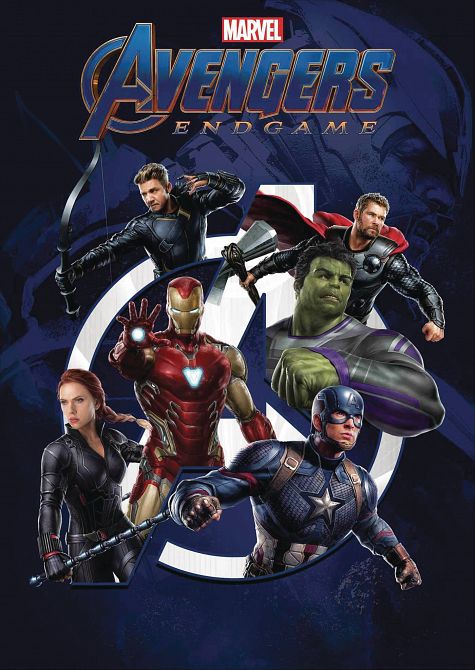 MARVEL AVENGERS ENDGAME DIE CUT HC