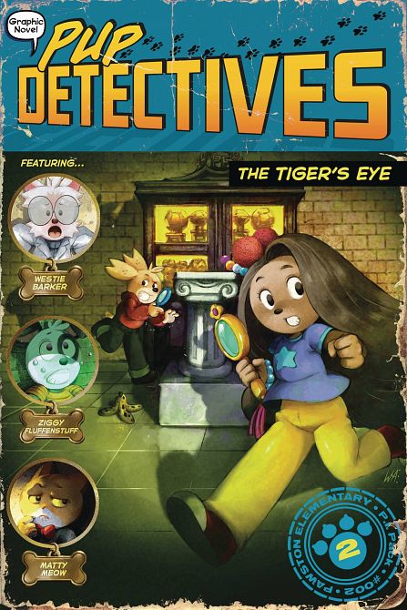 PUP DETECTIVE HC GN VOL 02 TIGERS EYE PUP DETECTIVE HC GN VOL 02 TIGERS EYE