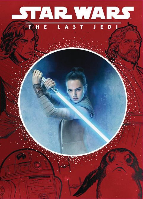 STAR WARS LAST JEDI STORYBOOK DIE CUT ILLUS HC