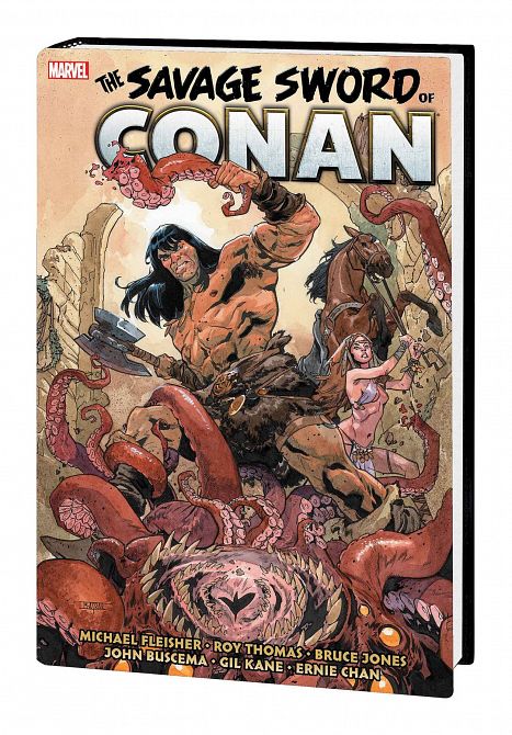 SAVAGE SWORD CONAN ORIG MARVEL YRS OMNIBUS HC VOL 05 ASRAR C