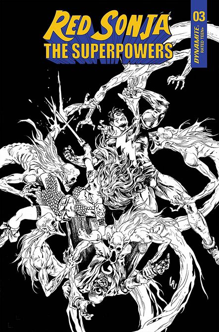 RED SONJA THE SUPERPOWERS #3 RED SONJA THE SUPERPOWERS #3
