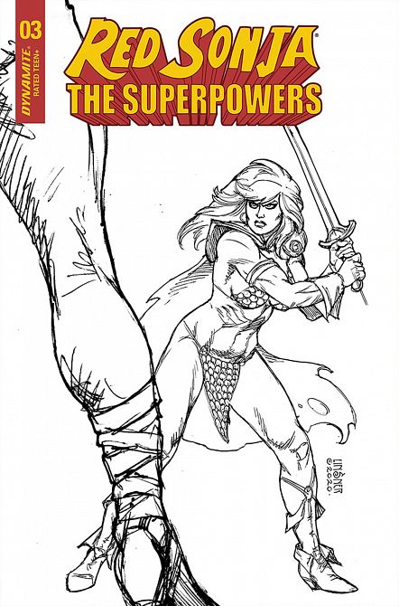 RED SONJA THE SUPERPOWERS #3 RED SONJA THE SUPERPOWERS #3