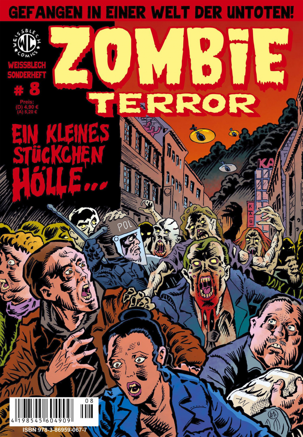 WEISSBLECH SONDERHEFT - ZOMBIE TERROR #08 WEISSBLECH SONDERHEFT - ZOMBIE TERROR #08