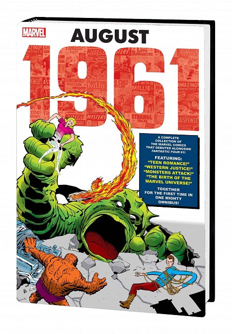 MARVEL AUGUST 1961 OMNIBUS HC KIRBY DM VARIANT MARVEL AUGUST 1961 OMNIBUS HC KIRBY DM VARIANT