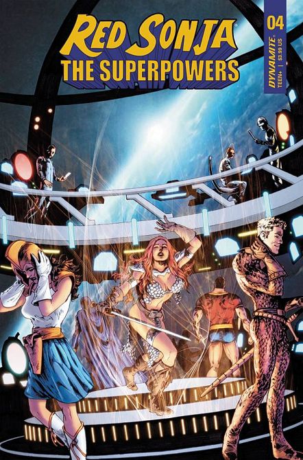 RED SONJA THE SUPERPOWERS #4 RED SONJA THE SUPERPOWERS #4