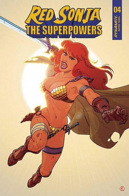 RED SONJA THE SUPERPOWERS #4 RED SONJA THE SUPERPOWERS #4