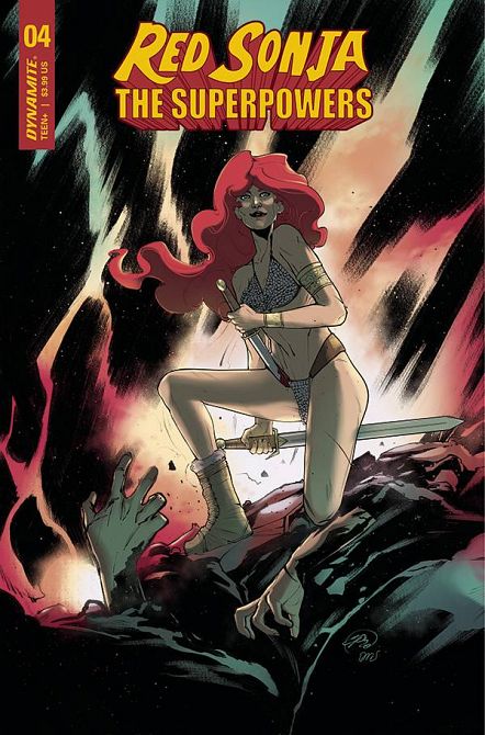 RED SONJA THE SUPERPOWERS #4 RED SONJA THE SUPERPOWERS #4