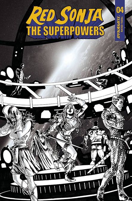 RED SONJA THE SUPERPOWERS #4 RED SONJA THE SUPERPOWERS #4