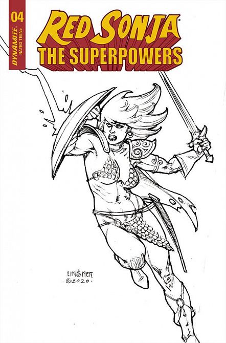 RED SONJA THE SUPERPOWERS #4 RED SONJA THE SUPERPOWERS #4
