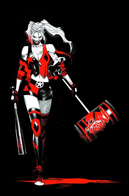HARLEY QUINN BLACK WHITE RED TP HARLEY QUINN BLACK WHITE RED TP