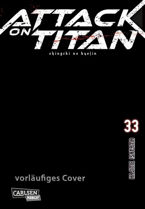 ATTACK ON TITAN #33 ATTACK ON TITAN #33