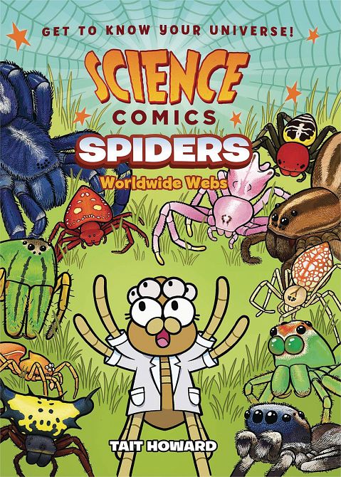 SCIENCE COMICS SPIDERS HC GN