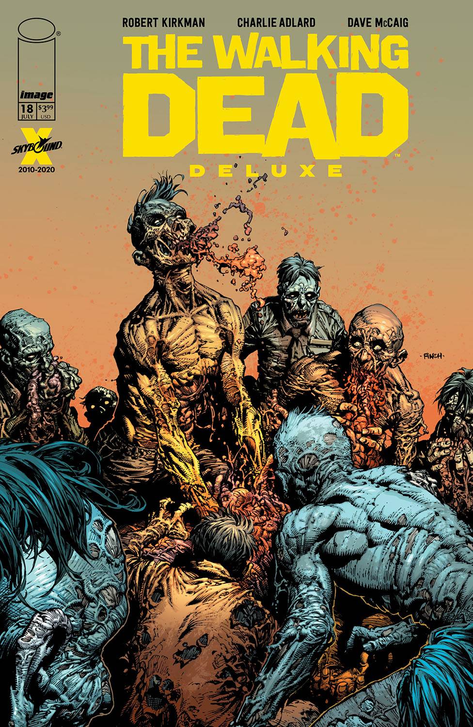 WALKING DEAD DELUXE #18 WALKING DEAD DELUXE #18