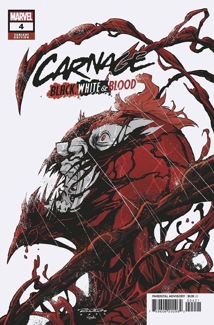 CARNAGE BLACK WHITE AND BLOOD #4 CARNAGE BLACK WHITE AND BLOOD #4