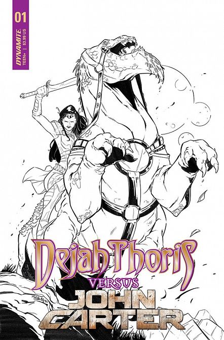 DEJAH THORIS VS JOHN CARTER OF MARS #1