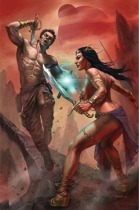 DEJAH THORIS VS JOHN CARTER OF MARS #1