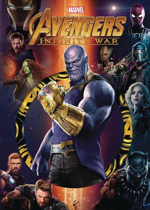MARVEL AVENGERS INFINITY WAR DIE CUT HC MARVEL AVENGERS INFINITY WAR DIE CUT HC