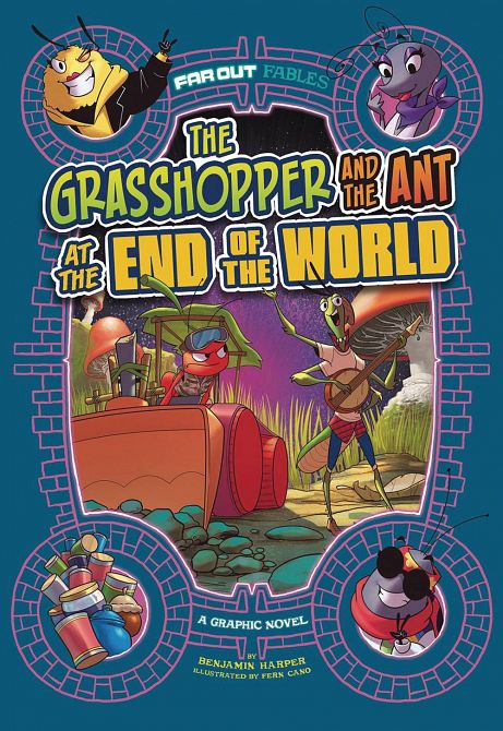 FAR OUT FABLES GRASSHOPPER & ANT AT END OF WORLD GN