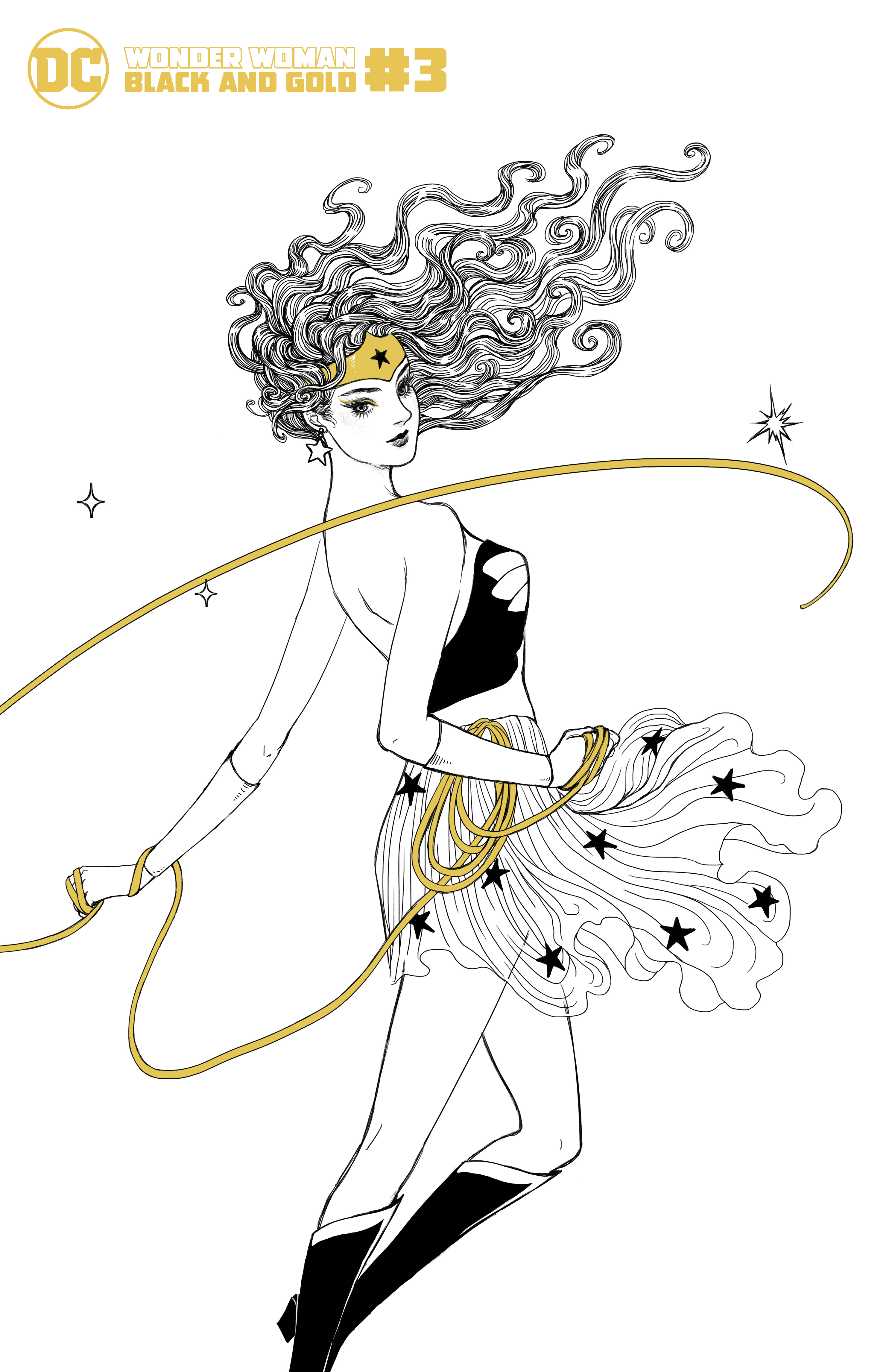 WONDER WOMAN BLACK & GOLD #3