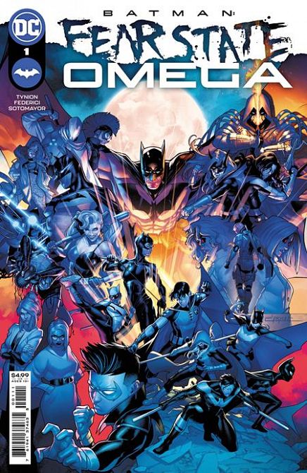 BATMAN FEAR STATE OMEGA #1 BATMAN FEAR STATE OMEGA #1