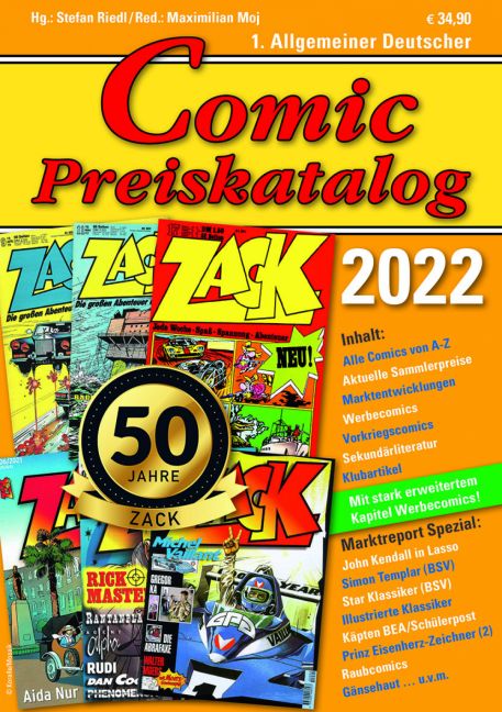 COMIC PREISKATALOG 2022 (SOFTCOVER) COMIC PREISKATALOG 2022 (SOFTCOVER)