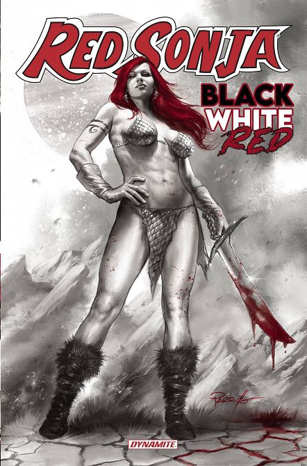 RED SONJA BLACK WHITE RED HC SGN EDITION VOL 01