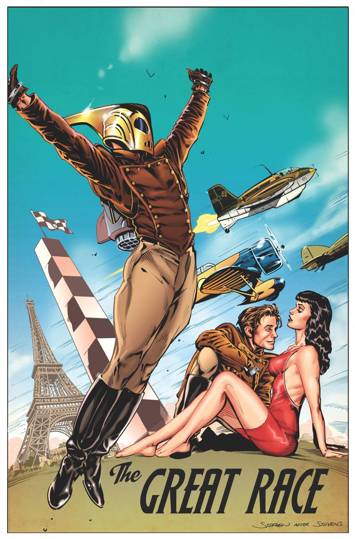 ROCKETEER THE GREAT RACE #1 ROCKETEER THE GREAT RACE #1