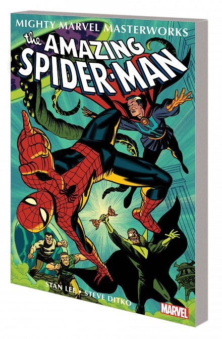 MIGHTY MARVEL MASTERWORKS: THE AMAZING SPIDER-MAN VOL. 03 - THE GOBLIN AND THE GANGSTERS GN-TPB MICHAEL CHO COVER