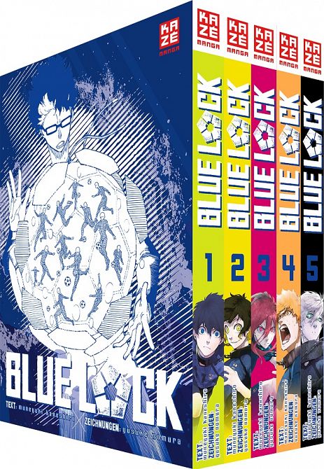 BLUE LOCK mit Sammelschuber BLUE LOCK mit Sammelschuber