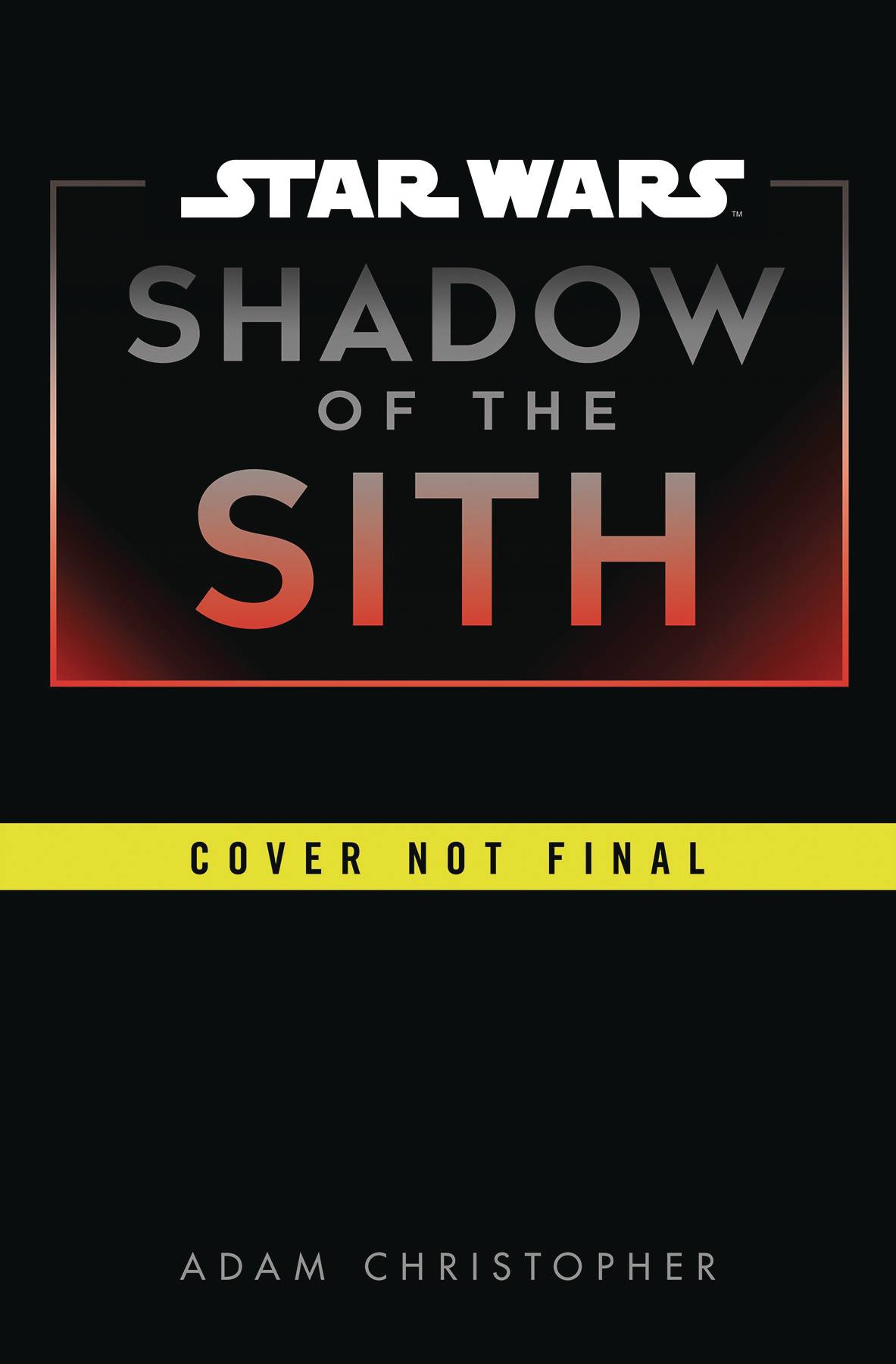 STAR WARS SHADOW OF THE SITH HC STAR WARS SHADOW OF THE SITH HC