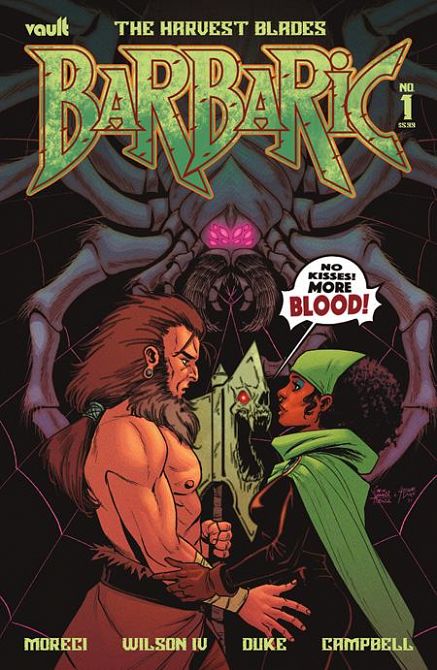 BARBARIC THE HARVEST BLADES (ONE SHOT) CVR B RICHARD PACE VARIANT #1 BARBARIC THE HARVEST BLADES (ONE SHOT) CVR B RICHARD PACE VARIANT #1