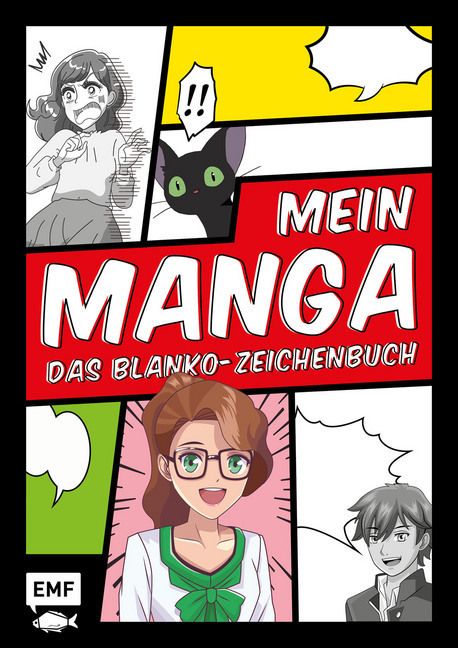 MEIN MANGA- DAS BLANKO-ZEICHENBUCH