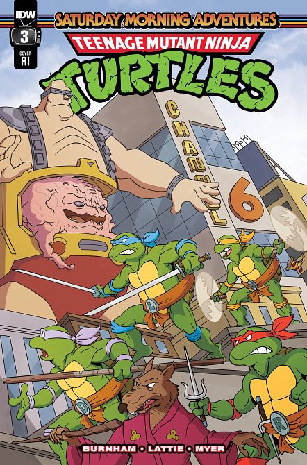 TMNT SATURDAY MORNING ADVENTURES #3 TMNT SATURDAY MORNING ADVENTURES #3