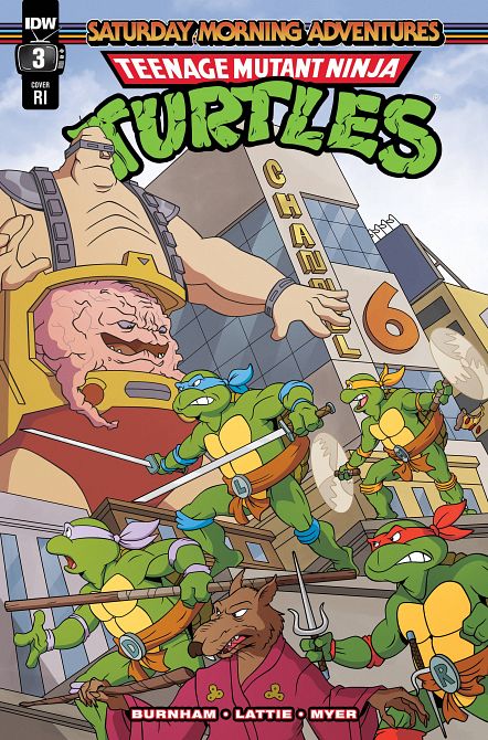 TMNT SATURDAY MORNING ADVENTURES #3