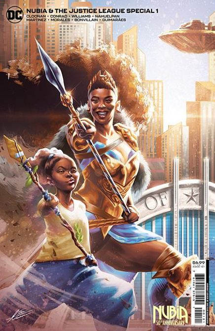 NUBIA AND THE JUSTICE LEAGUE SPECIAL #1 NUBIA AND THE JUSTICE LEAGUE SPECIAL #1