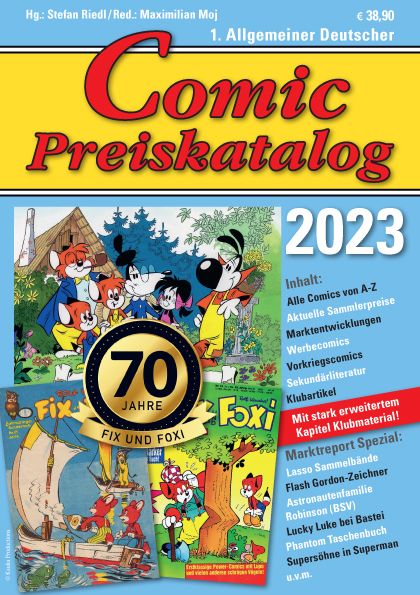 COMIC PREISKATALOG 2023 (SOFTCOVER)