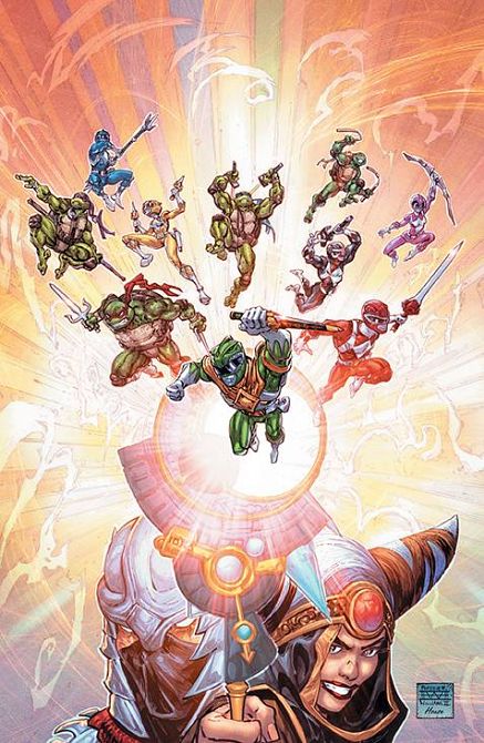 POWER RANGERS TEENAGE MUTANT NINJA TURTLES (MMPR TMNT) II #1 POWER RANGERS TEENAGE MUTANT NINJA TURTLES (MMPR TMNT) II #1
