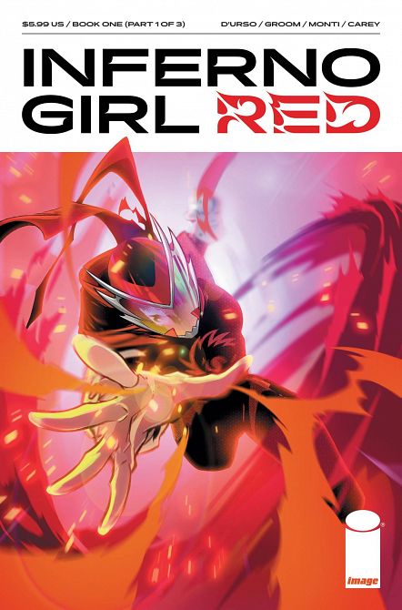 INFERNO GIRL RED BOOK ONE #1 INFERNO GIRL RED BOOK ONE #1