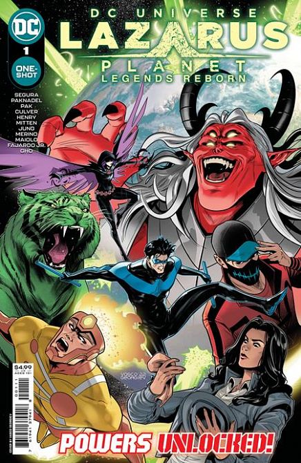LAZARUS PLANET LEGENDS REBORN #1 LAZARUS PLANET LEGENDS REBORN #1