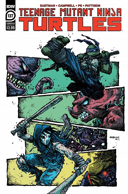 TEENAGE MUTANT NINJA TURTLES ONGOING #137 TEENAGE MUTANT NINJA TURTLES ONGOING #137