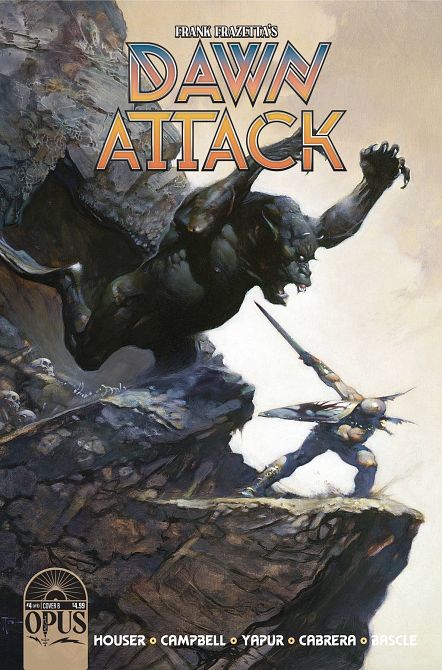 FRANK FRAZETTAS DAWN ATTACK #4 FRANK FRAZETTAS DAWN ATTACK #4
