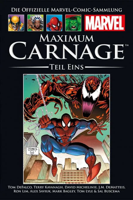 HACHETTE PANINI MARVEL COLLECTION 255: MAXIMUM CARNAGE, TEIL EINS #255 HACHETTE PANINI MARVEL COLLECTION 255: MAXIMUM CARNAGE, TEIL EINS #255