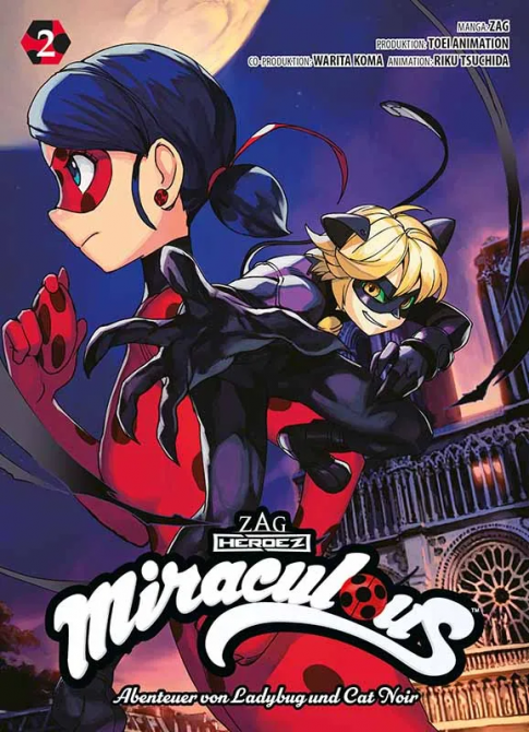 MIRACULOUS: DIE ABENTEUER VON LADYBUG UND CAT NOIR (MANGA) #02