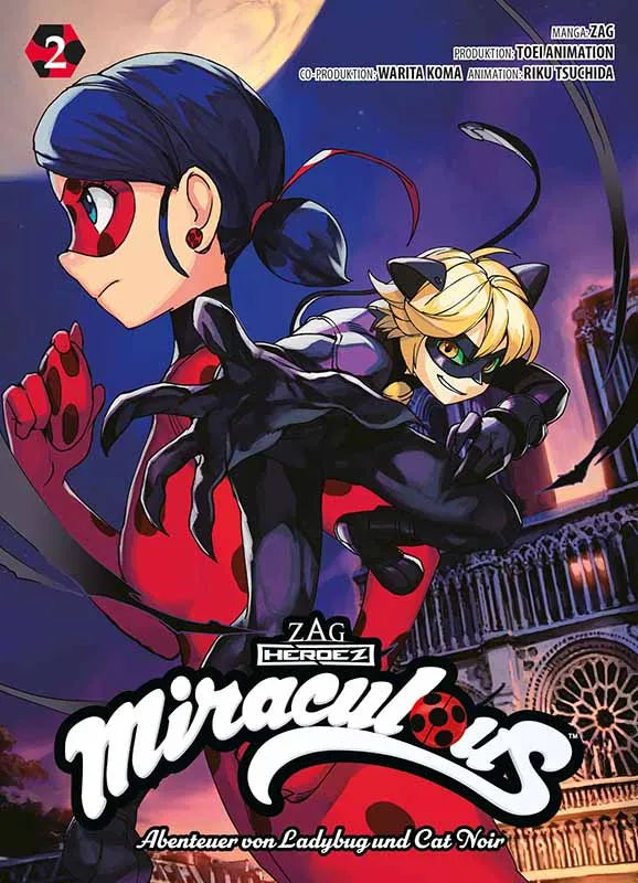 MIRACULOUS: DIE ABENTEUER VON LADYBUG UND CAT NOIR (MANGA) #02
